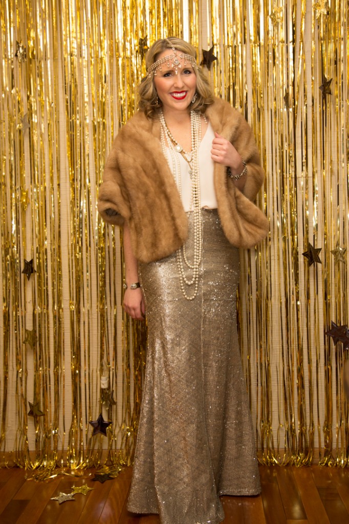 Gatsby Outfit - Sequin Maxi