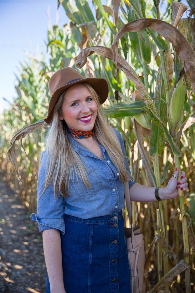 Denim on Denim outfit