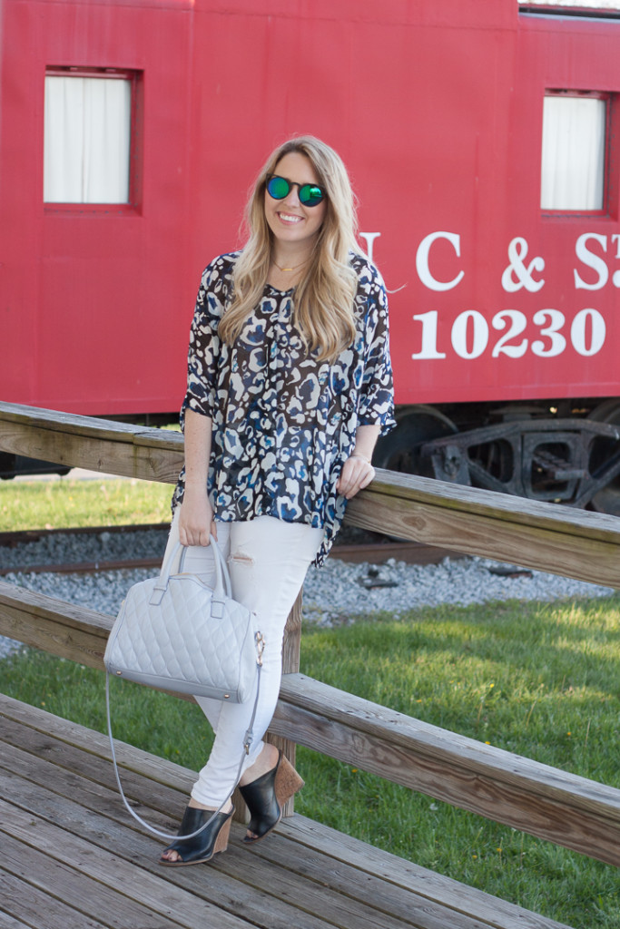 Show Me Your Mumu Cheetah Azul