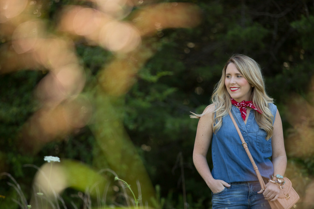 Summer Denim on Pearls & Twirls