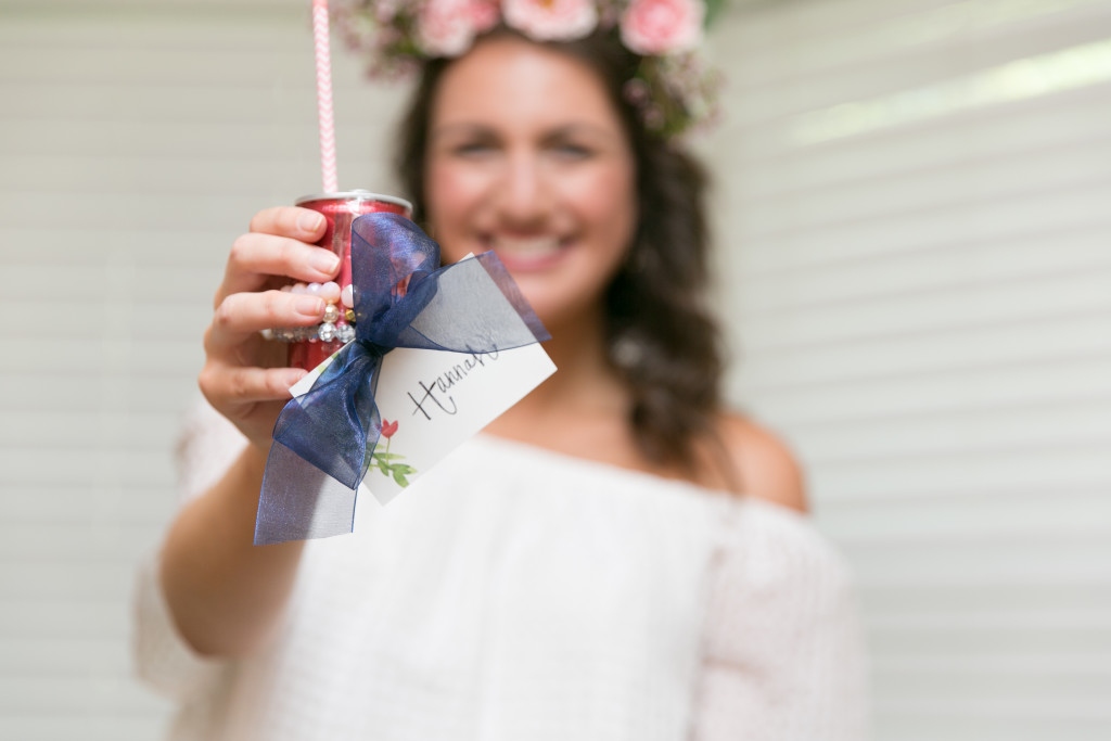 Bridal shower favor - Sofia Champagne and Stretchy bracelets