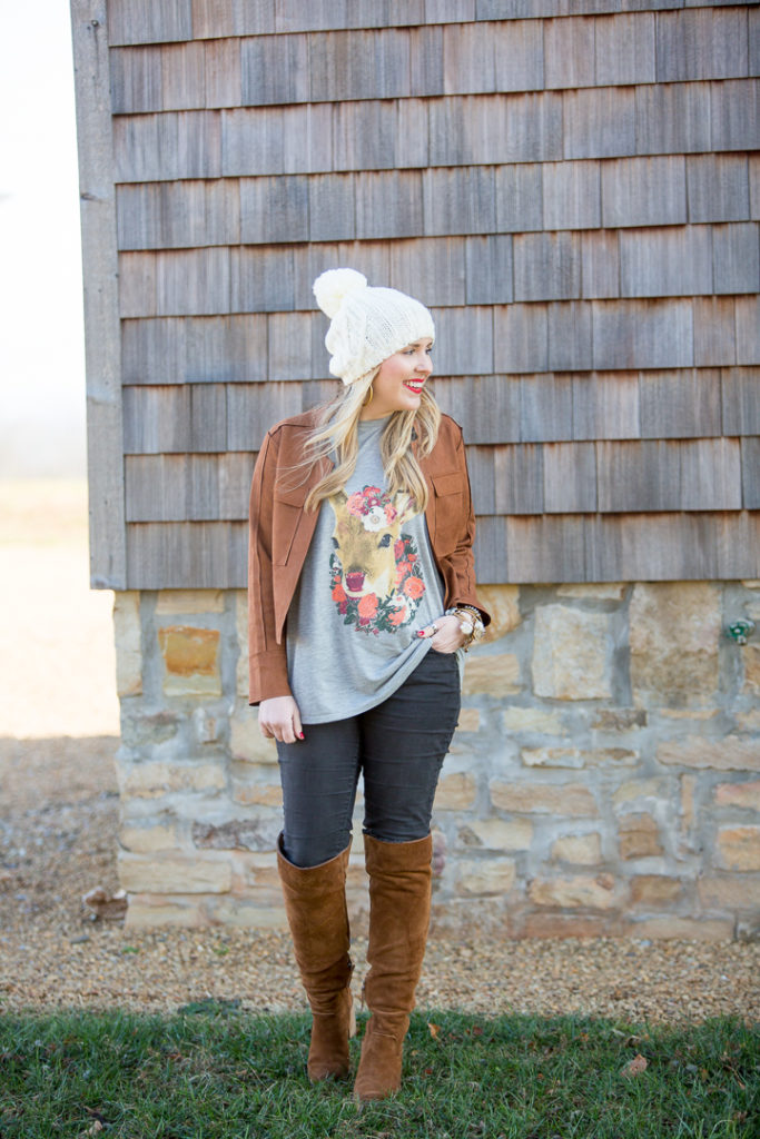 Christmas Reindeer Tee