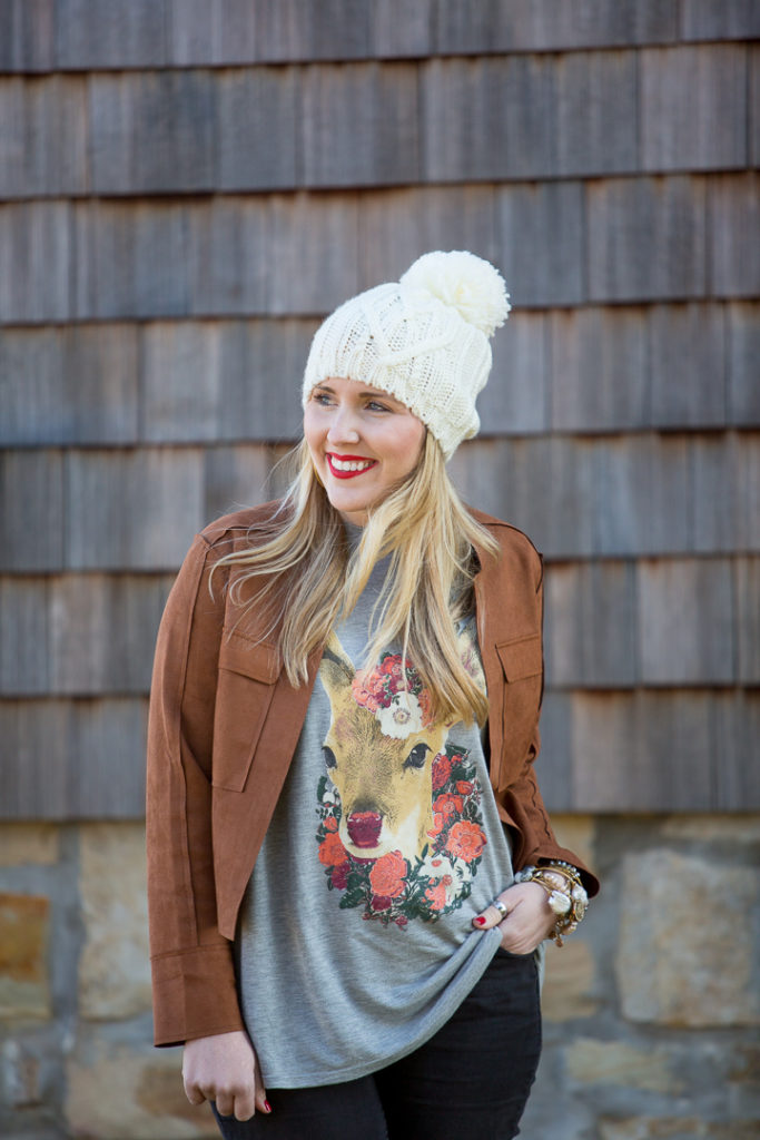Christmas Reindeer Tee