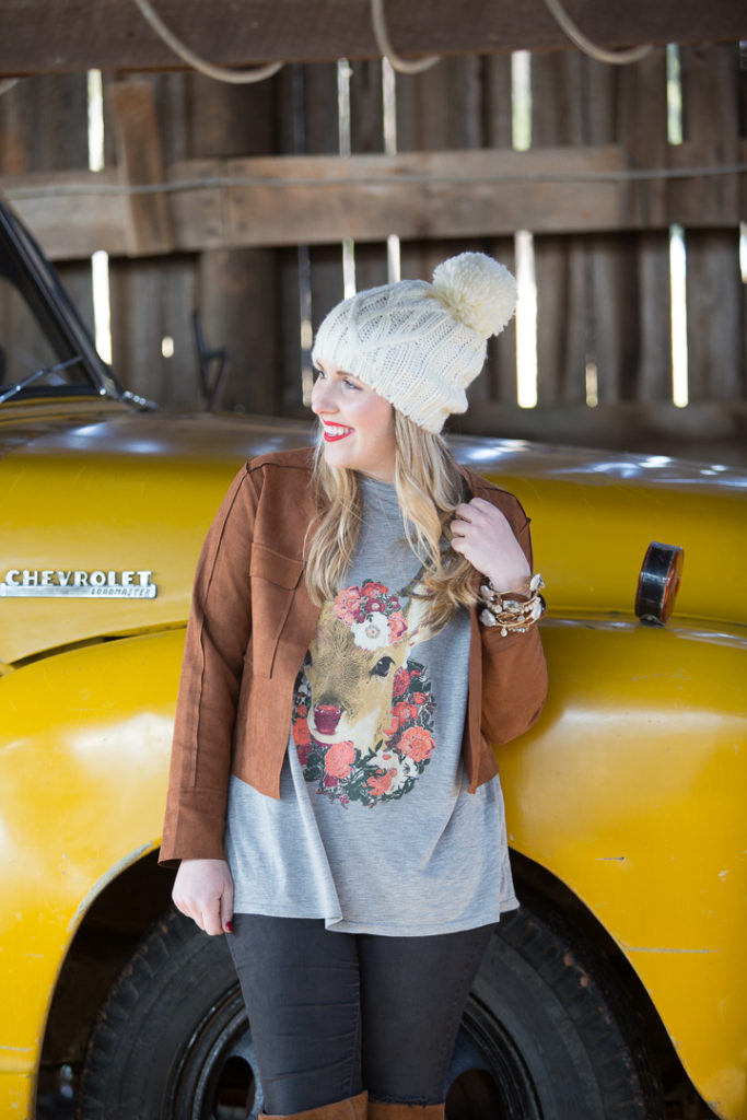 Christmas Reindeer Tee