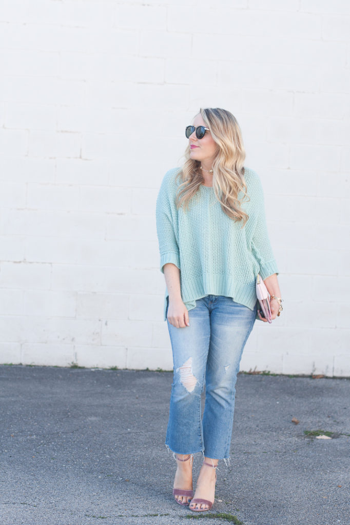 Spring Mint Sweater