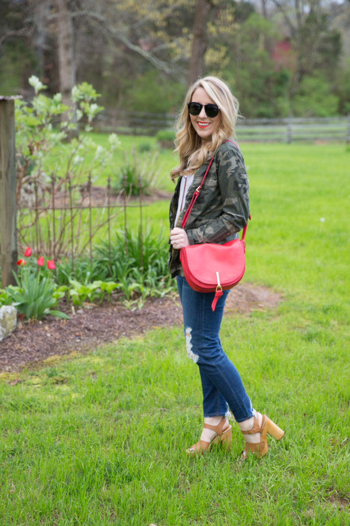 Distressed Denim and Camo