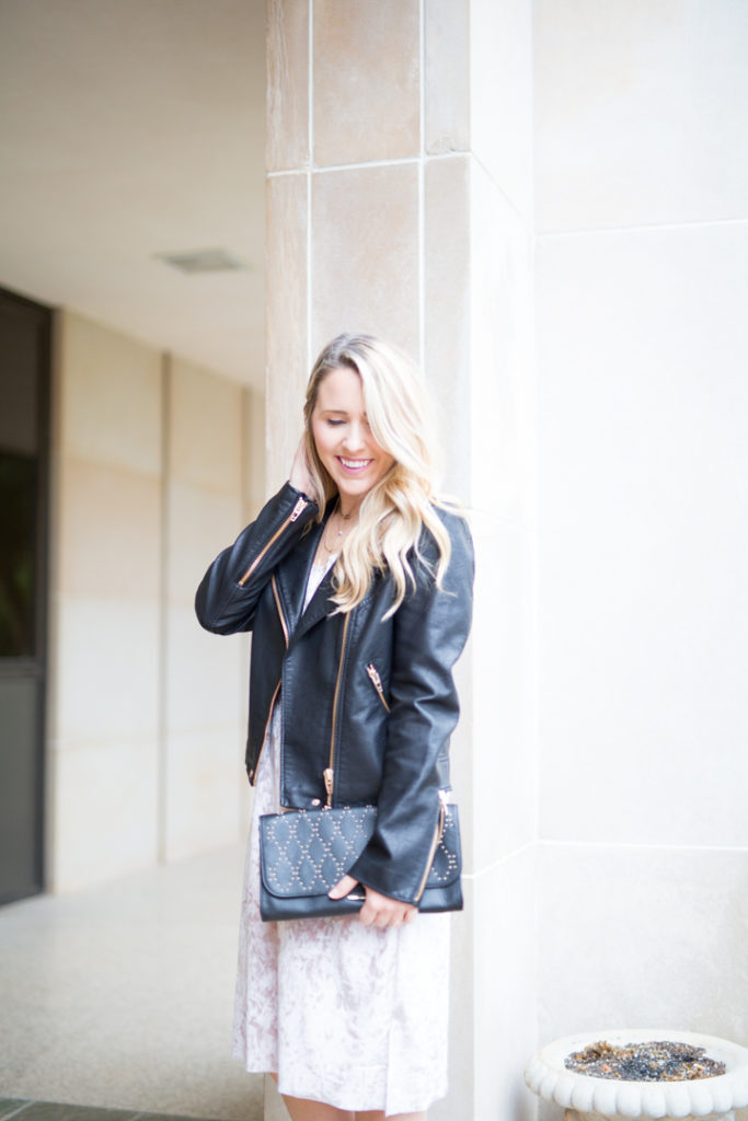 Leather Jacket and Velvet